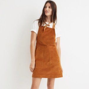 Madewell Velveteen Pinafore Jumper